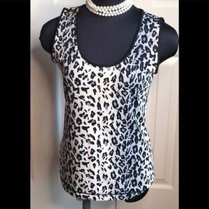 Christina Alexander Animal Print Tank